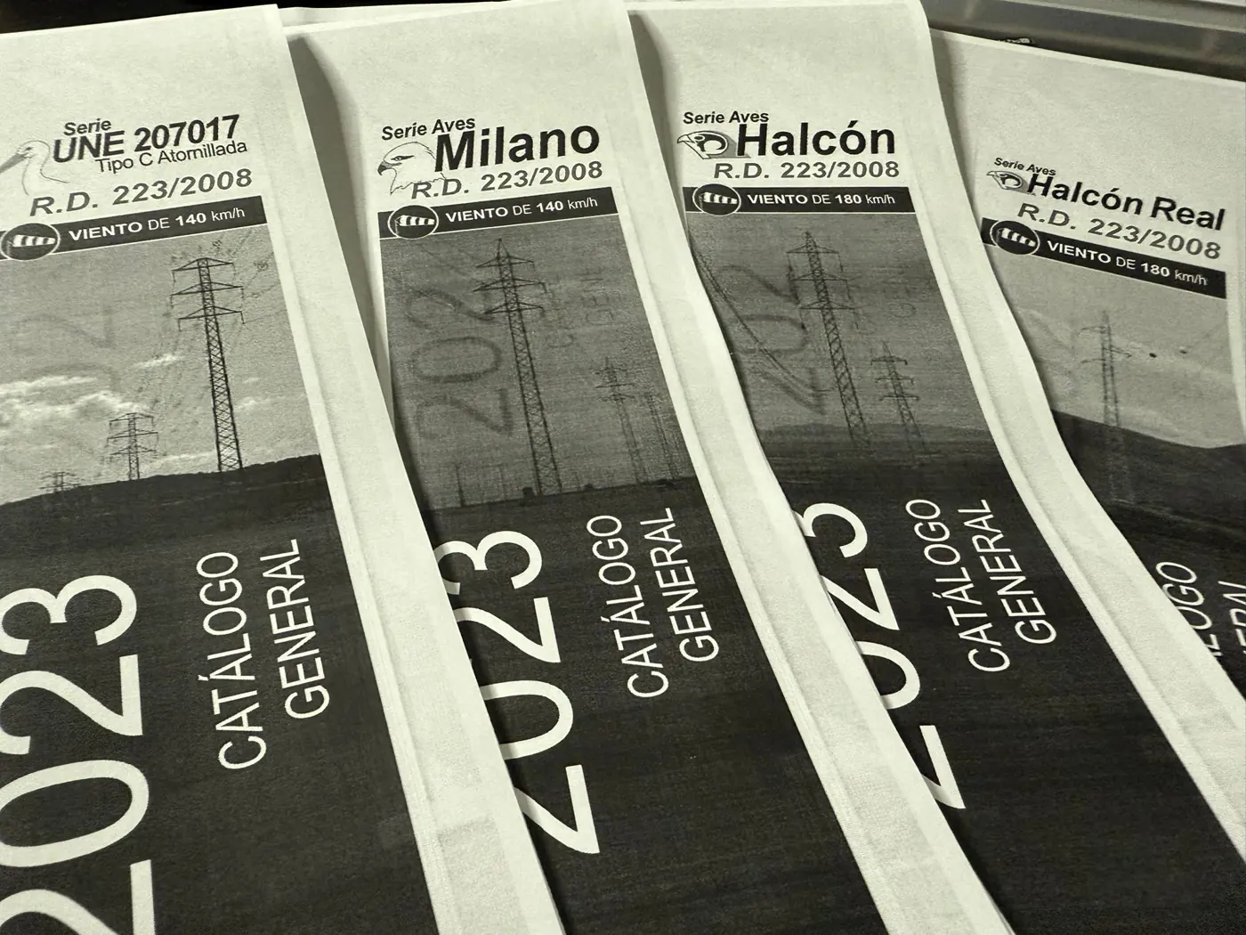 Catálogos técnicos de apoyos para líneas eléctricas